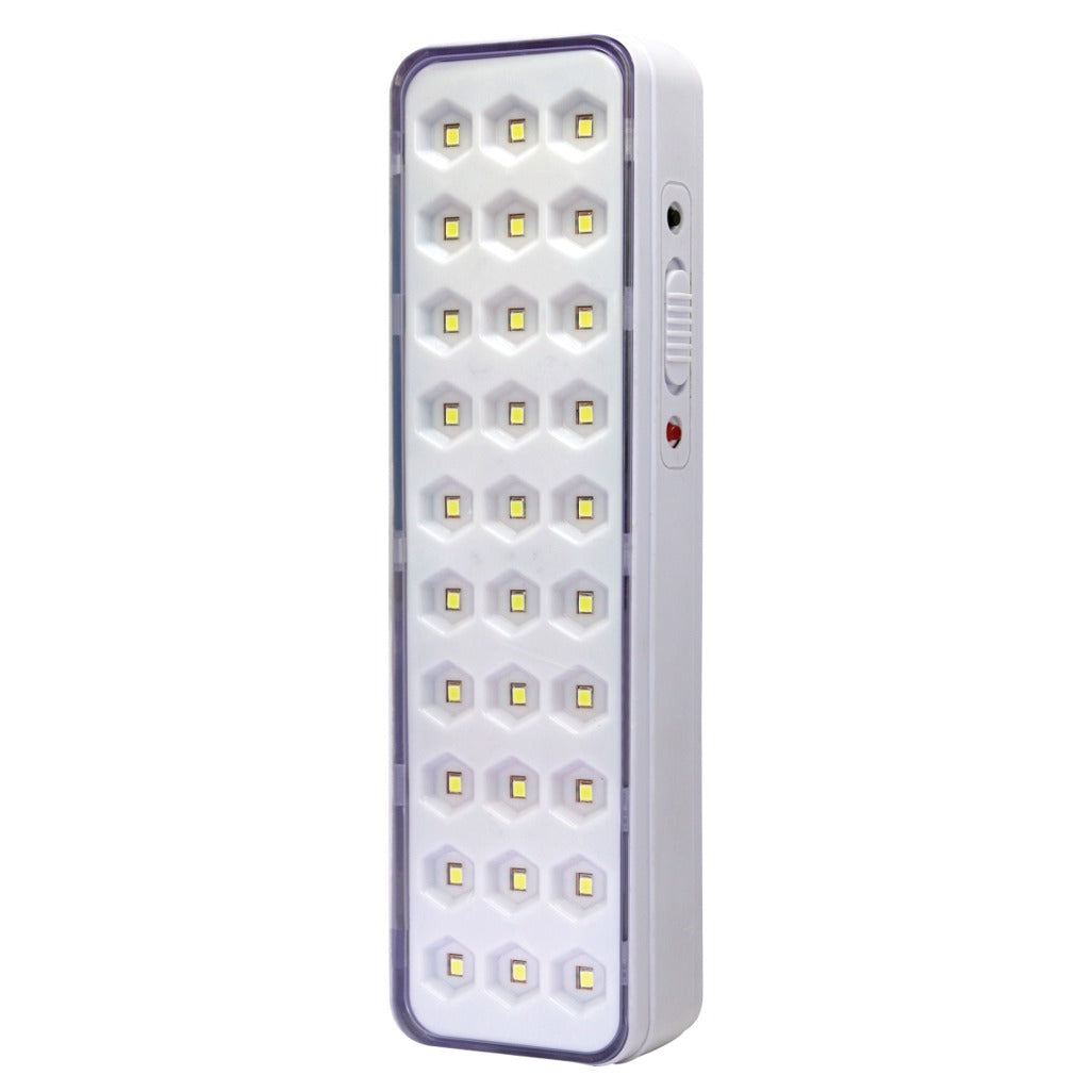 SWITCHED 30 LED Emergency Light AC 150 Lumen -White
