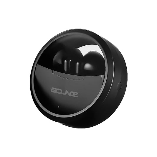 Bounce Proton Series True Wireless Earphones with Charging Case – Black
