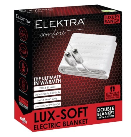 Elektra Double Luxury Electric Blanket
