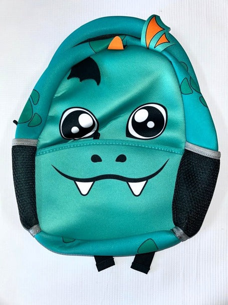 Journal Neoprene Boys Dragon Backpack Green