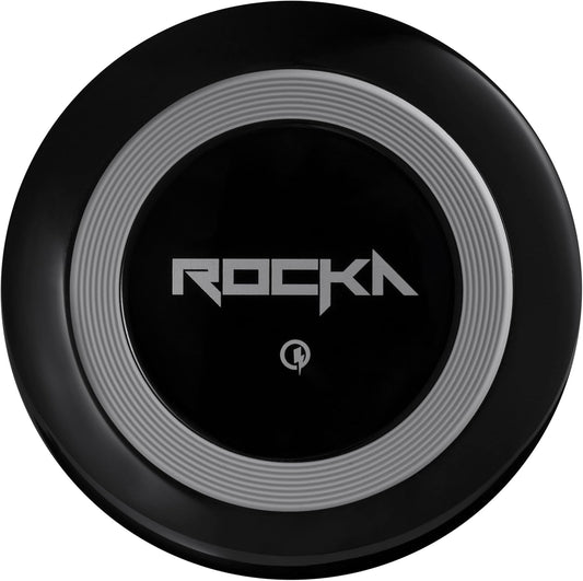 Rocka Liberty series Qi Wireless phone charger - black