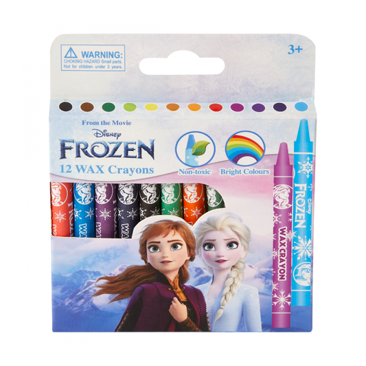 FROZEN 12 WAX CRAYONS MULTI